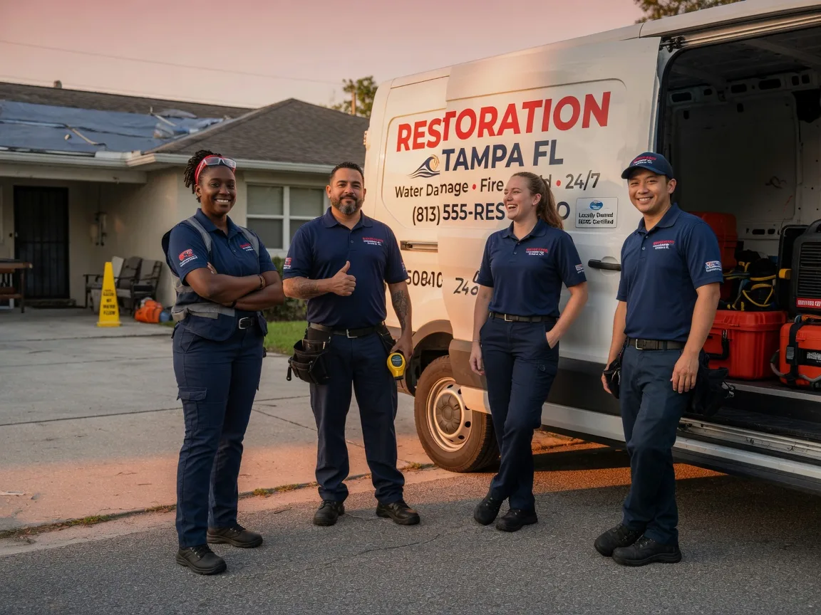 Water Damage Restoration company in Glidden, TX